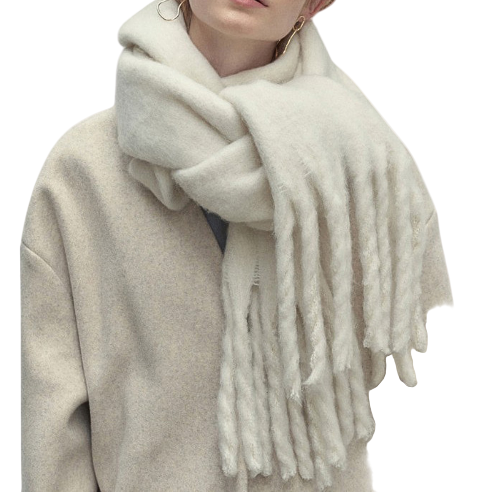 Vrouwen Sjaal van Polyester met Tijdloos Design 0
