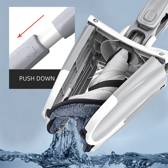 X-Type | Mop Pentru Curățarea Podelei Cu Microfibră
