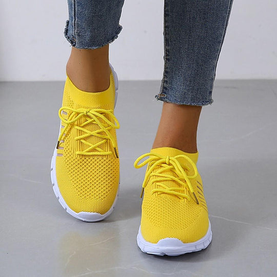Kvinders Sneakers Komfortabel Fleksibel Tekstil-5