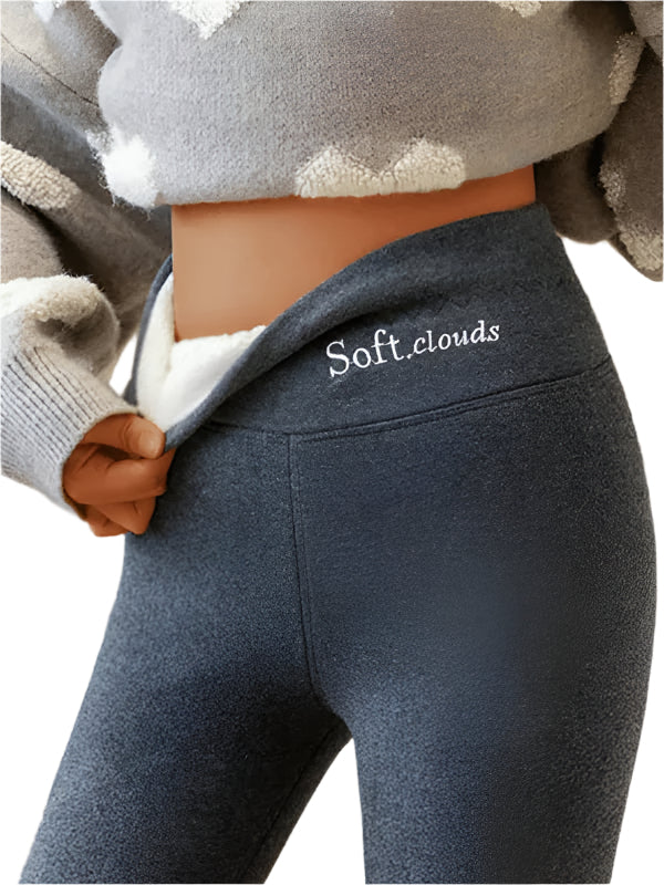 Dames Sportlegging Fleece Thermo Comfortabel en Warm 1