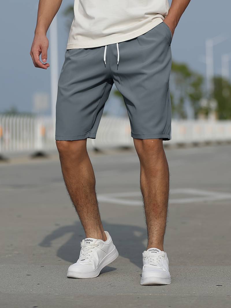 Mænds Casual Shorts Med Snøre Design-1