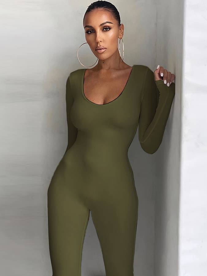 Variant image for Dam Jumpsuit Snäv Passform Polyester-3