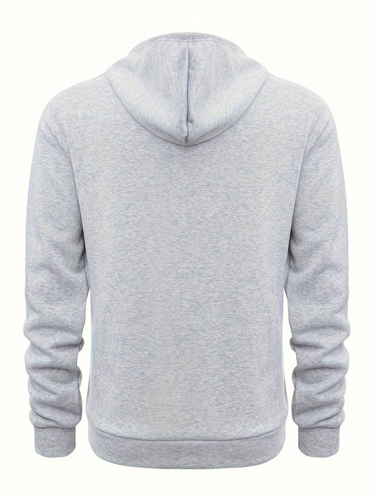 Hoodies Mænd Casual Blød Bomuldsblanding-2