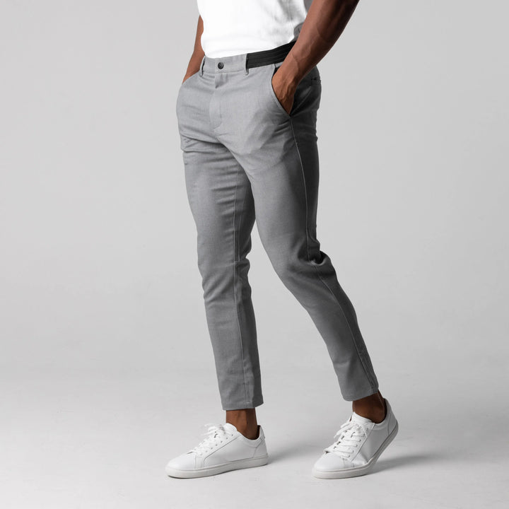 Herre Bukser Slank Chino 100% Bomuld-1