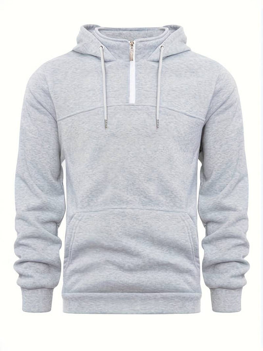Hoodies Mænd Casual Blød Bomuldsblanding-3
