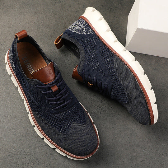 Variant image for Mænds Sneakers Urban Chic Komfort Åndbart Tekstil Gummi-11