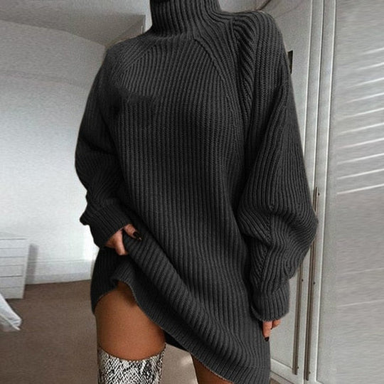 Variant image for Dame Striktrøje Tidløs Uld Komfortabel Striktrøje-6