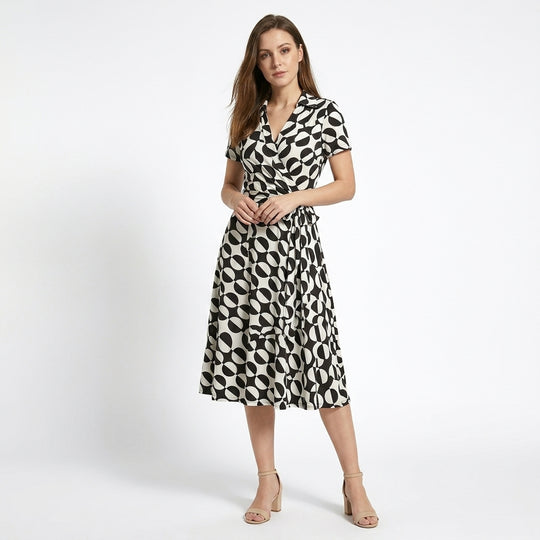 Rochie Maxi Femei cu Talie Legată Stil pentru Primăvară și Vară